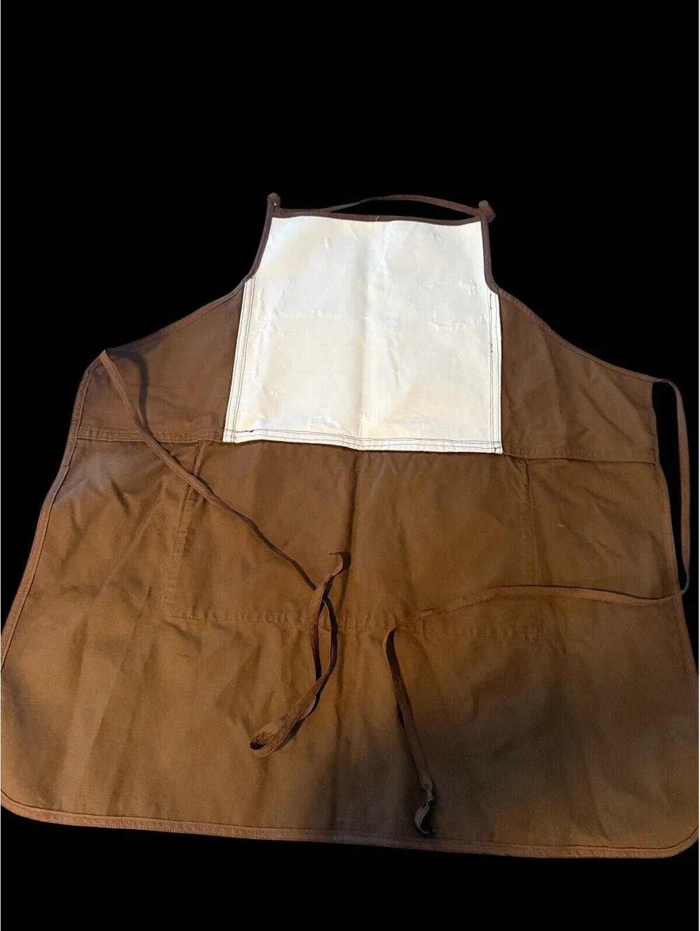 Star Wars Darth Vader Bib Apron Brown/Beige/Black Graphic Print Pockets